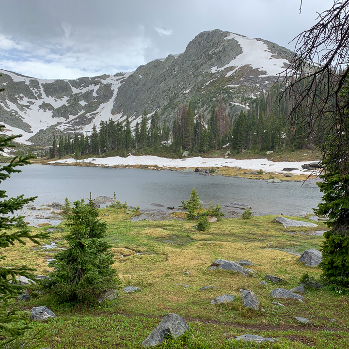 Timber Lake in Rocky Mountain National Park